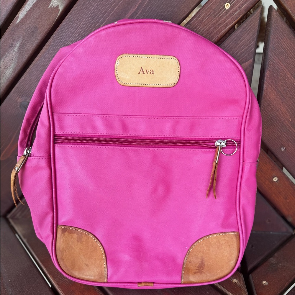 Jon Hart pink backpack; used